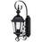 1 Light Outdoor Wall Lantern | 9721BK