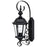 1 Light Outdoor Wall Lantern | 9721BK