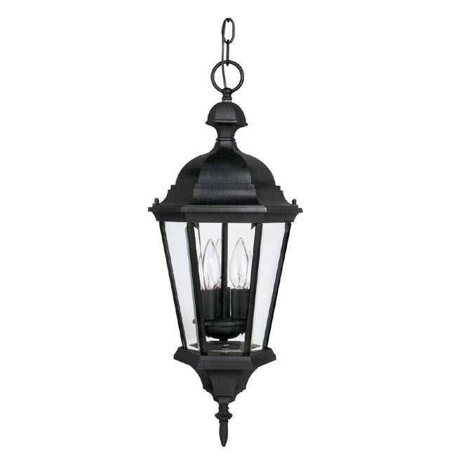 3 Light Outdoor Hanging Lantern | 9724BK