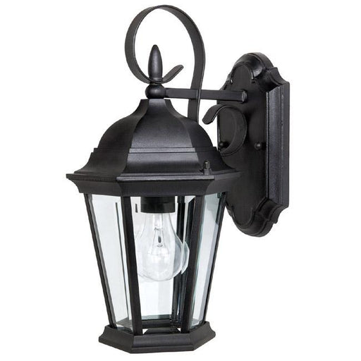 1 Light Outdoor Wall Lantern | 9726BK