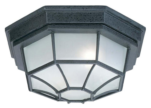 2 Light Outdoor Flush Mount | 9800BK