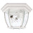 3 Light Outdoor Flush Mount | 9802BK