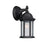 1 Light Outdoor Wall Lantern | 9831BK