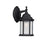 1 Light Outdoor Wall Lantern | 9832BK