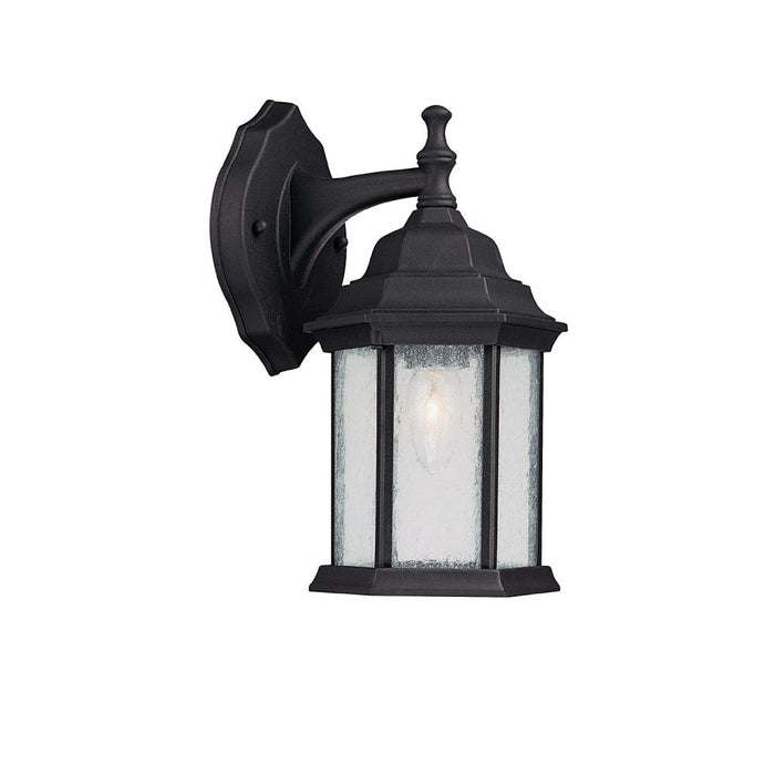 1 Light Outdoor Wall Lantern | 9832BK
