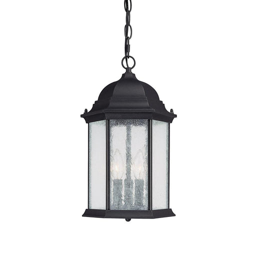 3 Light Outdoor Hanging Lantern | 9836BK