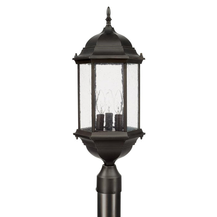 3 Light Outdoor Post Lantern | 9837OB