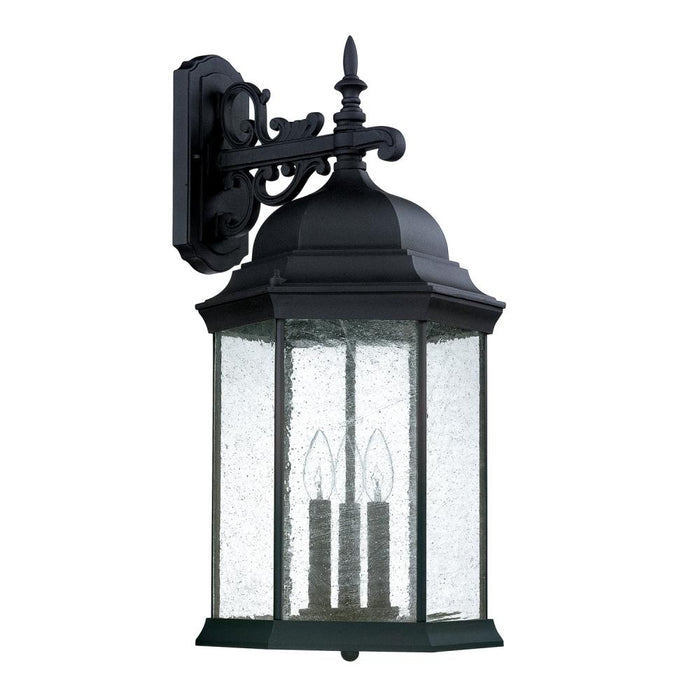 3 Light Outdoor Wall Lantern | 9838BK