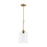 Ilia 1-light Pendant With Clear Glass Shade | P500514-191
