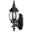 1 Light Outdoor Wall Lantern | 9867BK