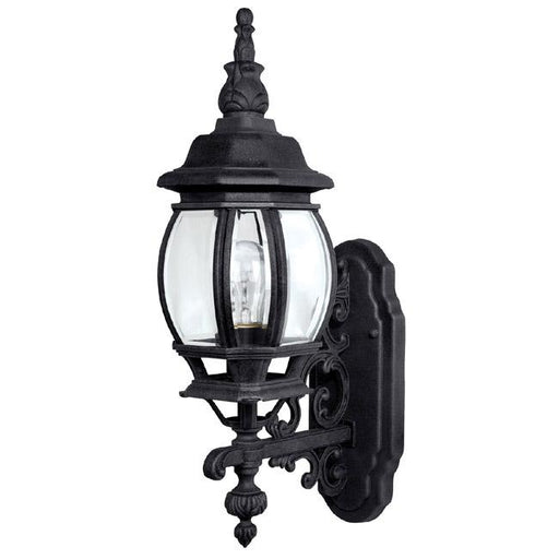 1 Light Outdoor Wall Lantern | 9867BK