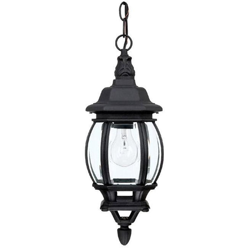 1 Light Outdoor Hanging Lantern | 9868BK
