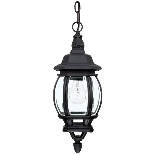 1 Light Outdoor Hanging Lantern | 9868BK