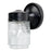 1 Light Outdoor Wall Lantern | 9946BK