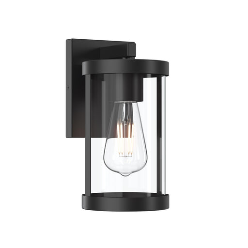 Kagen Small Outdoor Wall Light With Clear Glass Panels | P560393-31M