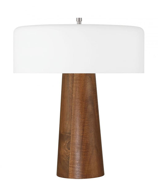 Craftmade 1 Light LED Table Lamp in Walnut