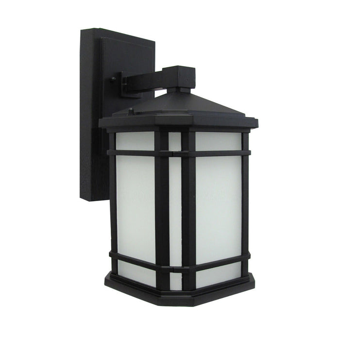 Elm Outdoor Wall Sconce 11" Black | A0214-BK