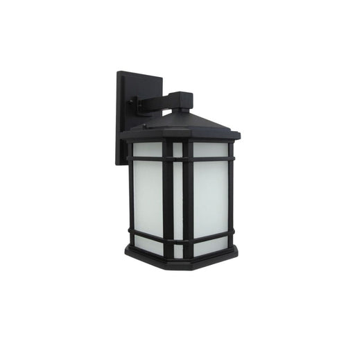 Elm Outdoor Wall Sconce 16" Black | A0214L-BK