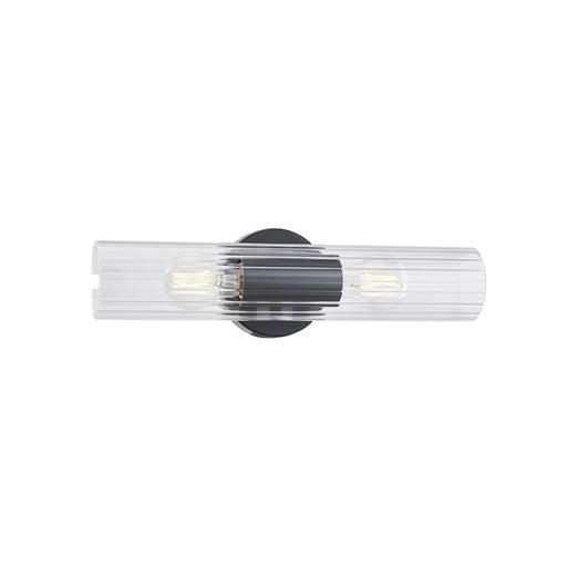 Leo Vanity Wall Light 16" Black | A0310BK