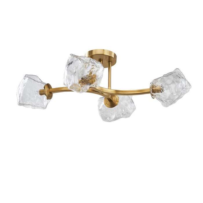 Carson Semi Flush Mount 4-light Gold | A0725GD
