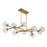 Carson Linear Chandelier 10-light Gold | A0729GD