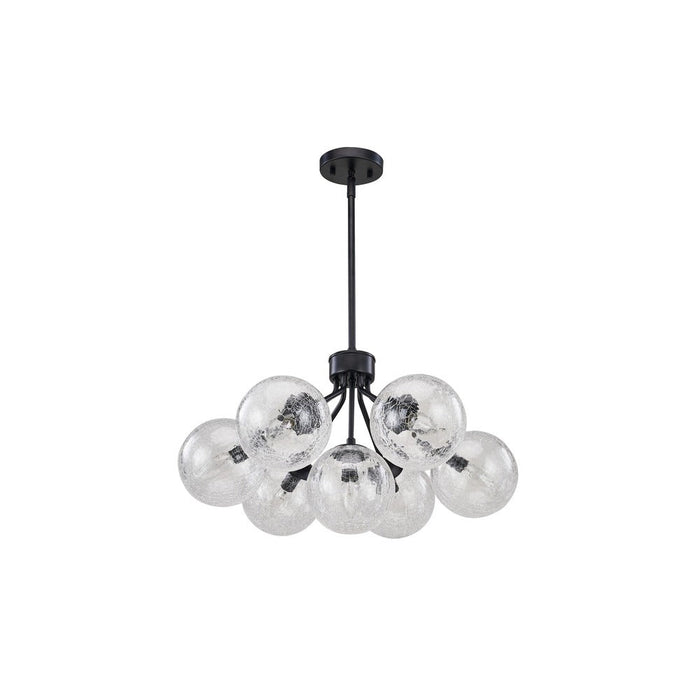 Brook Chandelier 7-light Black | A0827BK