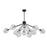 Brook Chandelier 12-light Black | A0829BK