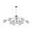 Brook Chandelier 12-light Brushed Nickel | A0829BN