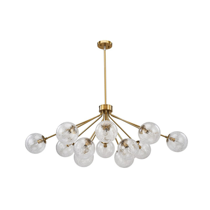 Brook Chandelier 12-light Gold | A0829GD