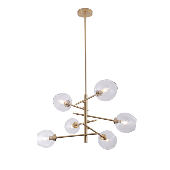 Hillcrest Chandelier 6-light Gold | A1106GD