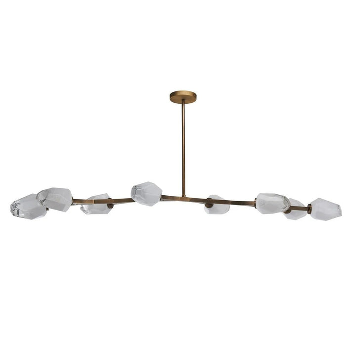 Soho Chandelier 8-light Antique Brass | A1882AB