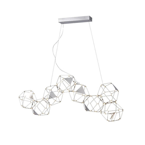 Avista Lighting Inc Avista Cube Chandelier 50" Chrome -LED