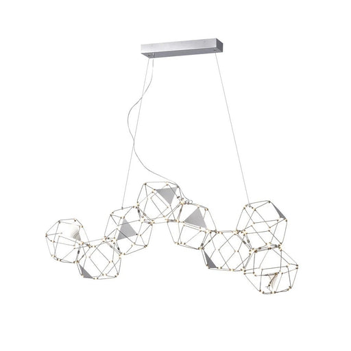 Cube Chandelier 50" Chrome -led | A1892CH