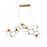 Cube Chandelier 50" Gold -led | A1892GD