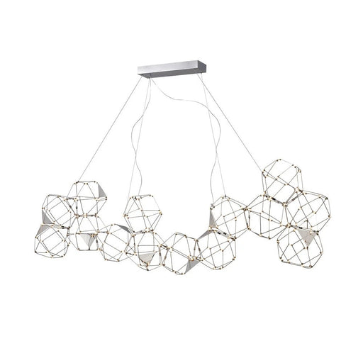 Cube Chandelier 73" Chrome -led | A1893CH