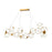 Avista Lighting Inc Avista Cube Chandelier 73" Gold -LED