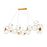 Cube Chandelier 73" Gold -led | A1893GD
