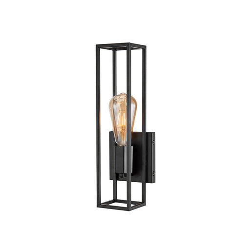 Ridge 14" Vanity Wall Light Sconce Black | A2201BK