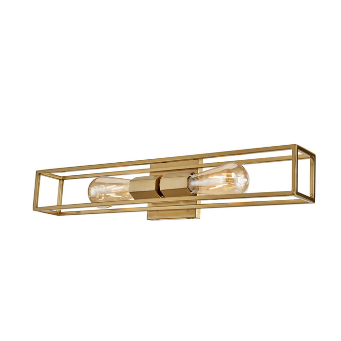 Ridge 23" Vanity Wall Light Sconce Antique Brass | A2202AB