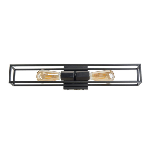 Ridge 23" Vanity Wall Light Sconce Black | A2202BK