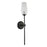 Summit Wall Sconce 1-light -black | A2381BK