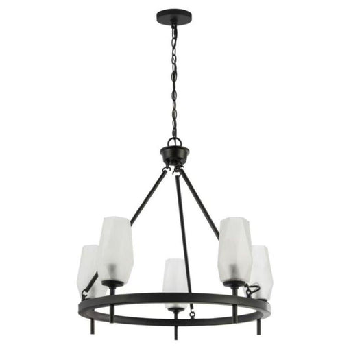 Summit Chandelier 5-light -black | A2385BK