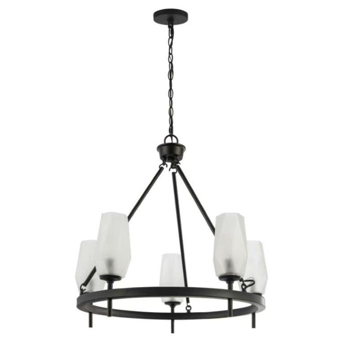 Summit Chandelier 5-light -black | A2385BK