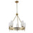 Summit Chandelier 5-light -brass | A2385BR