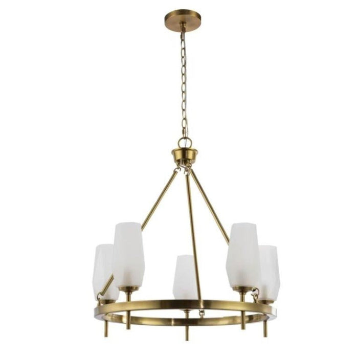 Summit Chandelier 5-light -brass | A2385BR