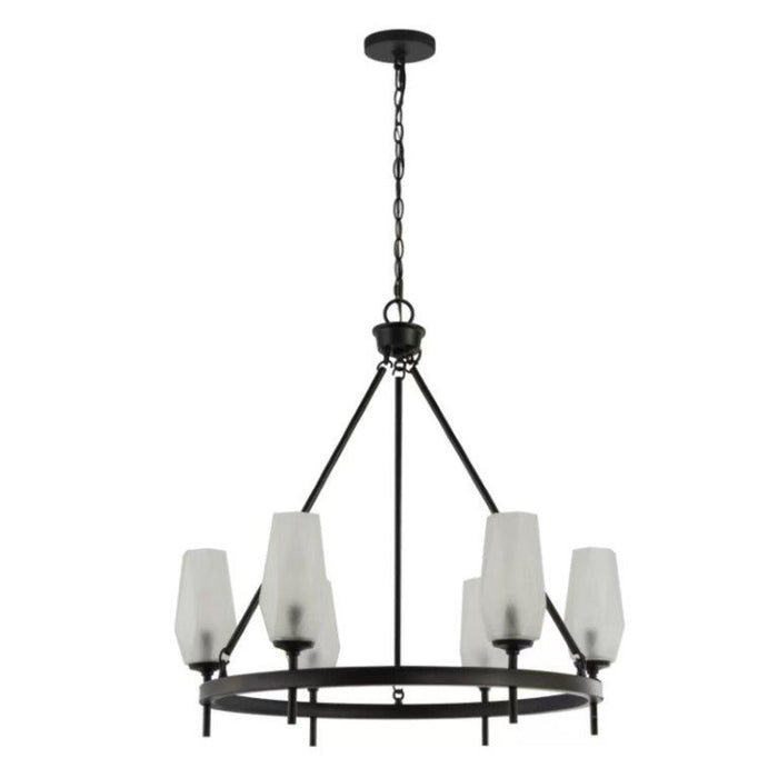 Summit Chandelier 6-light -black | A2386BK