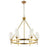 Summit Chandelier 6-light -brass | A2386BR