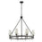 Summit Chandelier 8-light -black | A2388BK