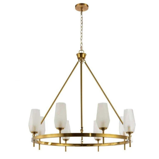 Summit Chandelier 8-light -brass | A2388BR