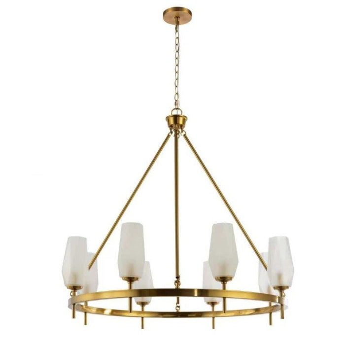 Summit Chandelier 8-light -brass | A2388BR